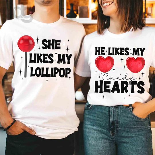 Discover Valentines Couple Shirt, Funny Matching Tshirt, Valentines Day Gifts