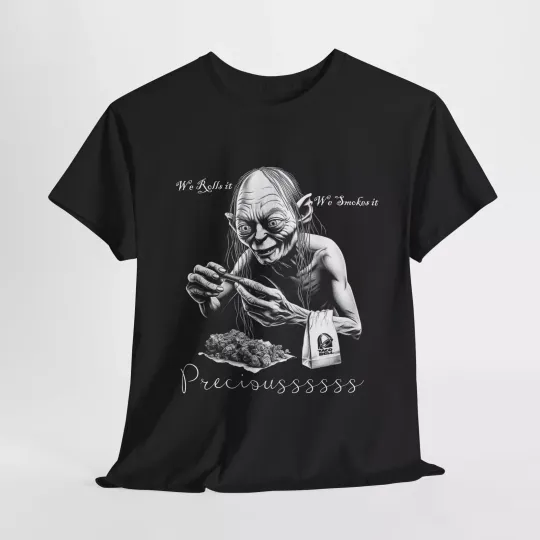 Discover Vintage Lord Of The Rings Gollum Shirt, Gifts for Fan