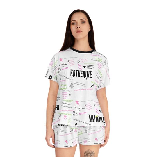 Discover Personalized  Wicked Women's Short Pajama Set