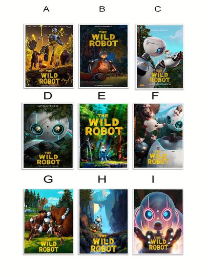 Discover The Wild Robot Movie 2024 Poster