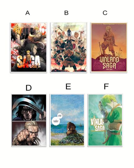 Discover Vinland Saga TV Series 20192023 Poster, No Framed