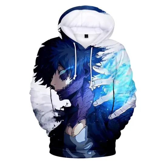 Discover Hot Anime Hero Anime Hooded 3D Print Fashion Hoodie