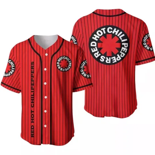 Discover Red Hot Chili Peppers Baseball Jersey For Baseball Fans