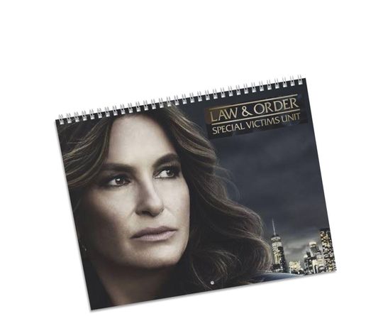 Discover SVU Law & Order Cast Olivia Benson Stabler Wall Calendar (2025)
