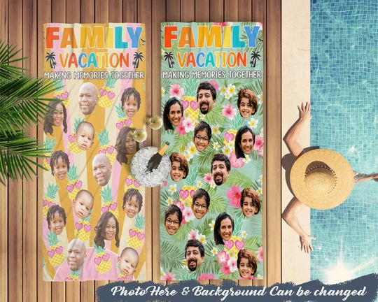 Discover Custom Photo Family Memories Vacation Traveling Beach