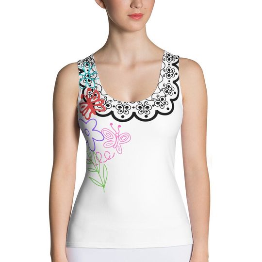 Discover The Mirabel 3D Tank Top- Running Costume, Cosplay, Bounding