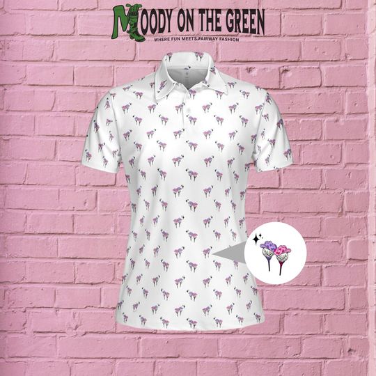 Discover Bestees Cowgirl Golf Ball Golf Polo for Western Ladies Besties