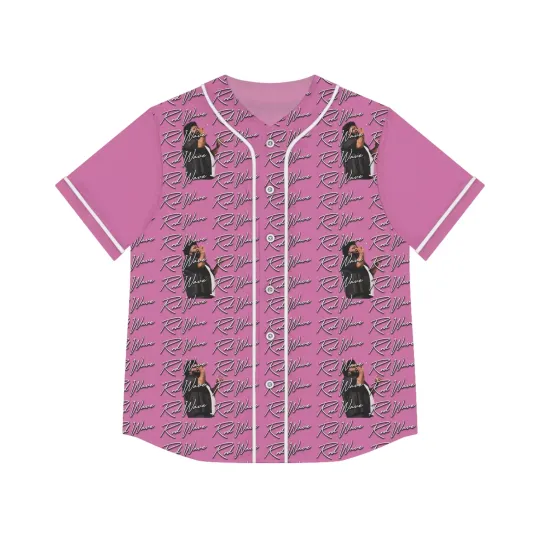 Discover rod wave baseball jersey pink