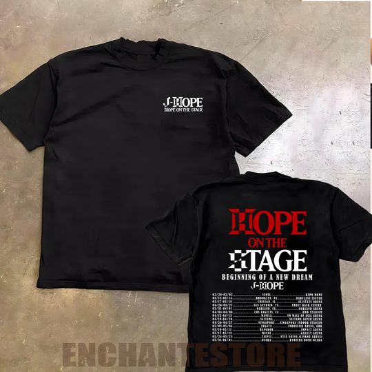 Discover J-hope Tour Hope On The Stage Tour Tshirt, 2025 Jhope Hope on the Stage
