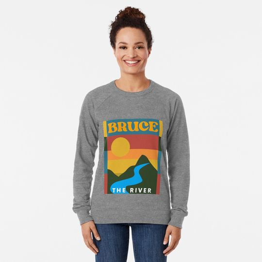 Discover Bruce Springsteen  Lightweight Sweatshirt