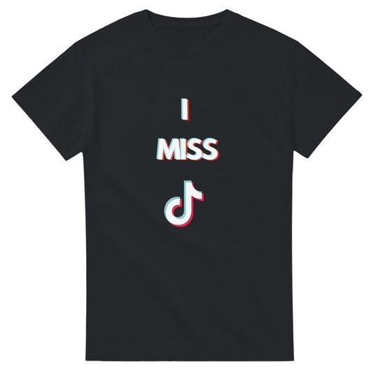 Discover I Miss TikTok Unisex Crewneck T-shirt