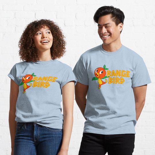 Discover Vintage Orange Bird Classic T-Shirt