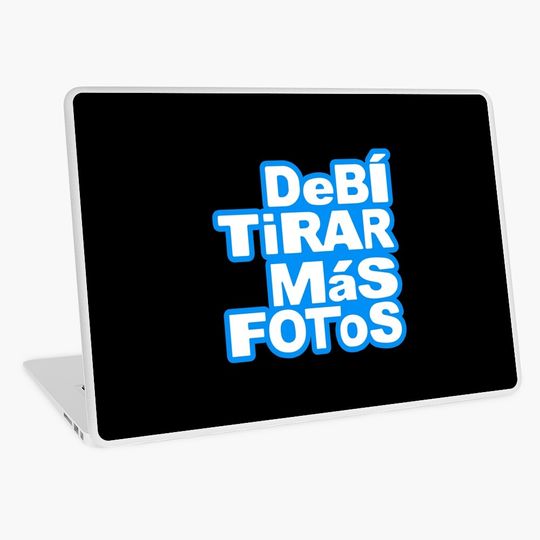 Discover Bad Bunny Debí Tirar Más Fotos Laptop Skin