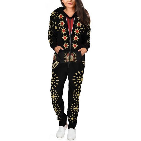 Discover Elvis Presley Matador jumpsuit Costume Men's Hooded Jumpsuits