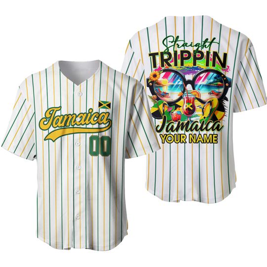 Discover Custom Jamaica Trip Baseball Jersey Personalized Jamaica Girls Trip