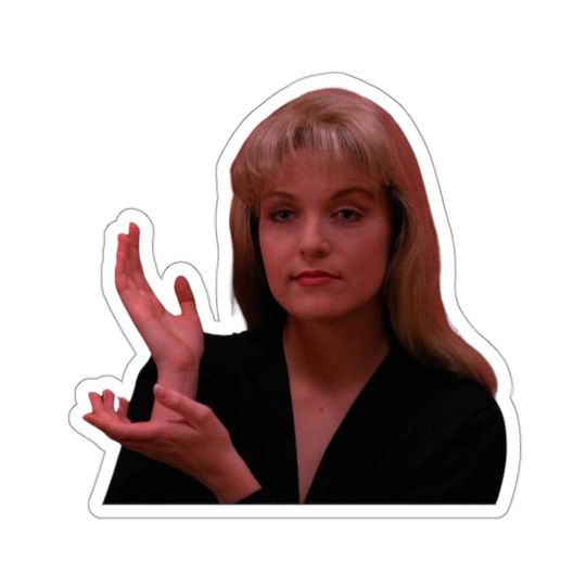 Discover Laura Palmer Red Room Sticker Twin Peaks Sticker