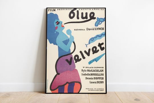 Discover Blue Velvet (1986). Director: David Lynch Film Movie Poster