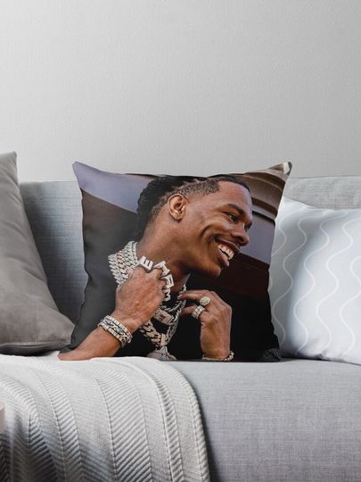 Discover Lil Baby Throw Pillow, Gifts for Fan