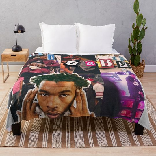 Discover black man Throw Blanket
