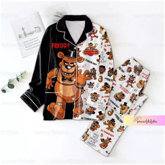 Discover Freddy Pajamas Set, Five Nights At Freddy's Pajamas