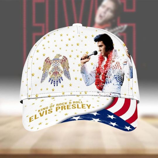 Discover Elvis Presley Baseball Cap, Long Live The King Tour 2025