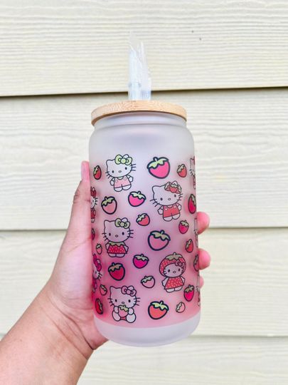 Discover Sweet Strawberries Frosted Tumblers, Gifts for Friends