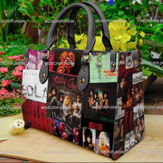 Discover Motley Crue Music Leather Handbag,Motley Crue Purses