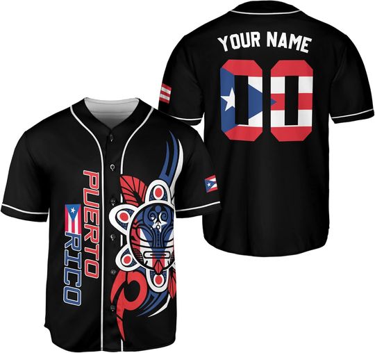 Discover Custom Jersey, Puerto Rico Baseball Jersey, Camisa De Puerto Rico