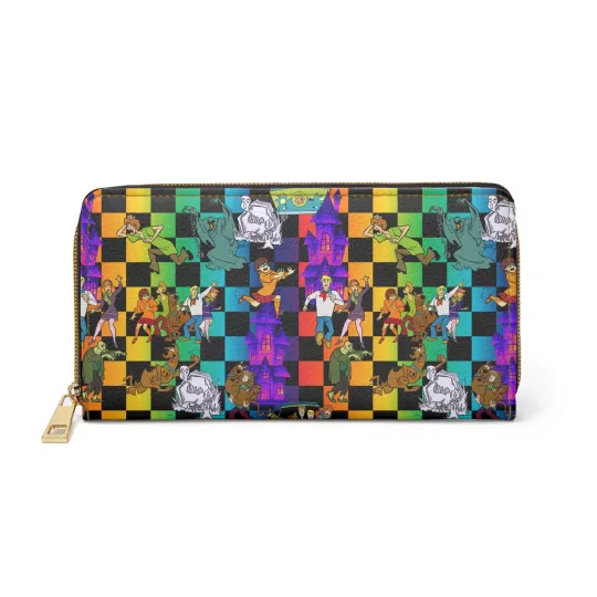 Discover Scooby Doo Zipper Wallet
