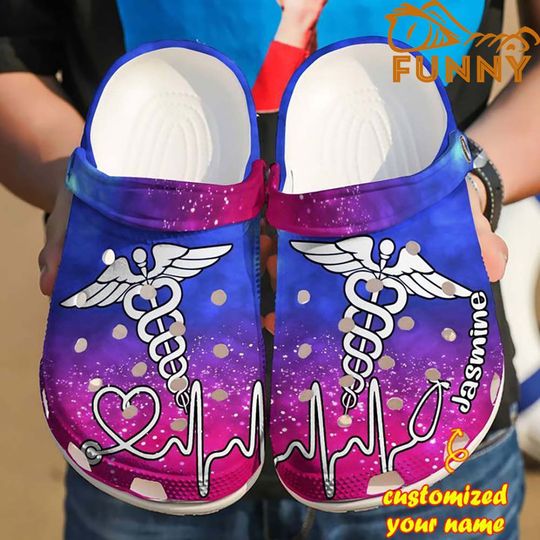 Discover Personalized Nurse Symbol Clogs Shoes, Nursing Student, Gift For Nurse