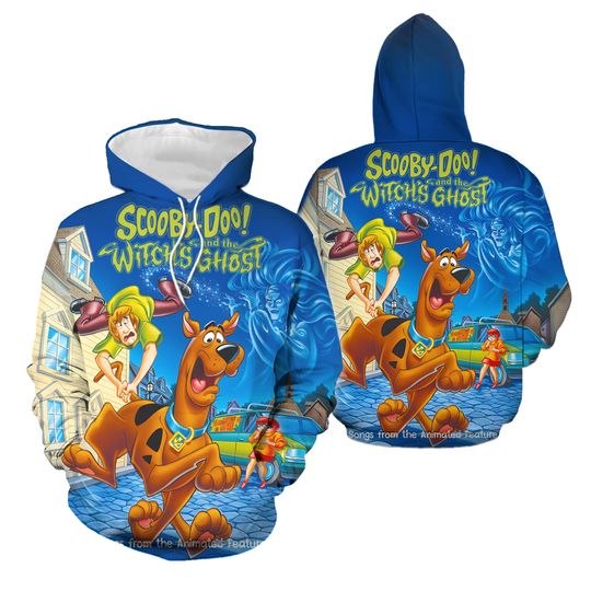 Discover Scooby Doo And The Witch's Ghost 3D Hoodie