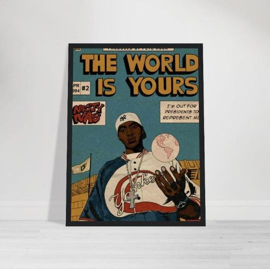 Discover Nas - Illmatic - Custom Album Poster