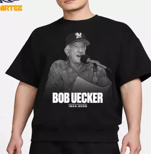Discover Bob Uecker 1934-2025 Thank You T-Shirt - New