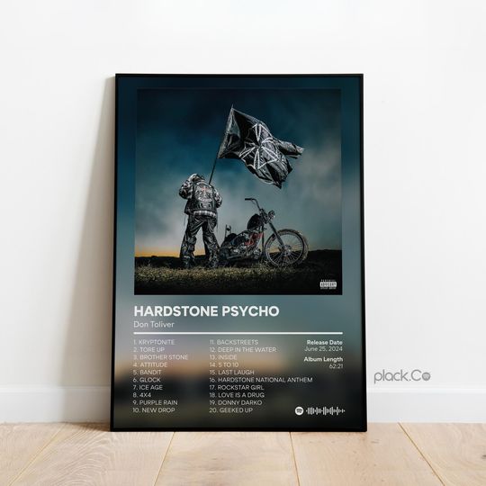 Discover Don Toliver Hardstone PsychoHip Hop Poster