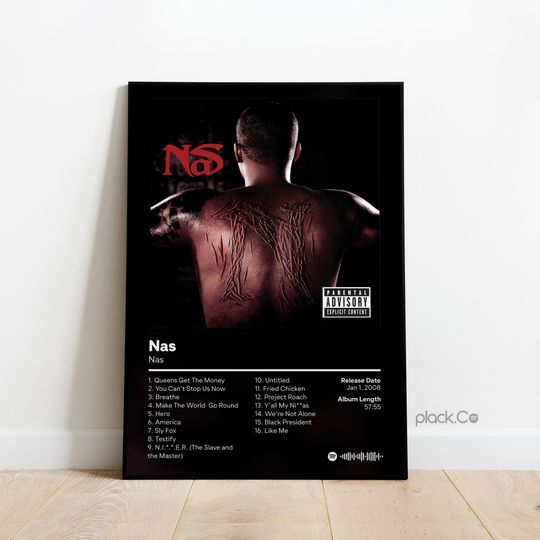 Discover Nas - Custom Album Poster