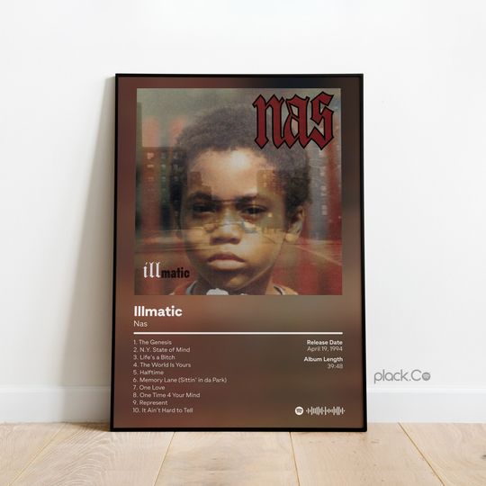 Discover Nas - Illmatic Poster