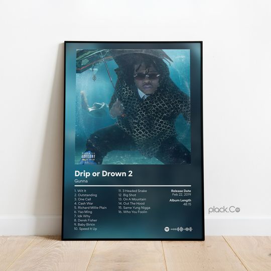 Discover Gunna - Drip or Drown 2 Poster