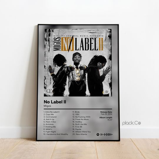 Discover Migos - No Label II Poster