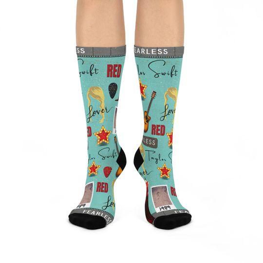 Discover Swift Socks, Fearless Eras Socks
