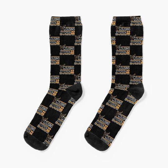 Discover Kirk Cousins Justin Jefferson Socks