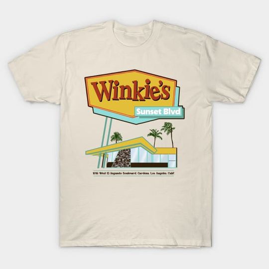 Discover Winkies Restaurant / Mulholland Drive - A David Lynch Film - David Lynch - T-Shirt