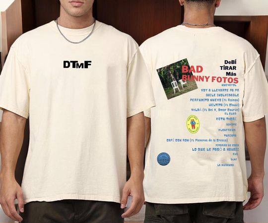 Discover DTMF Baad Bunny T-shirt, Debi Tirar Mas Fotos