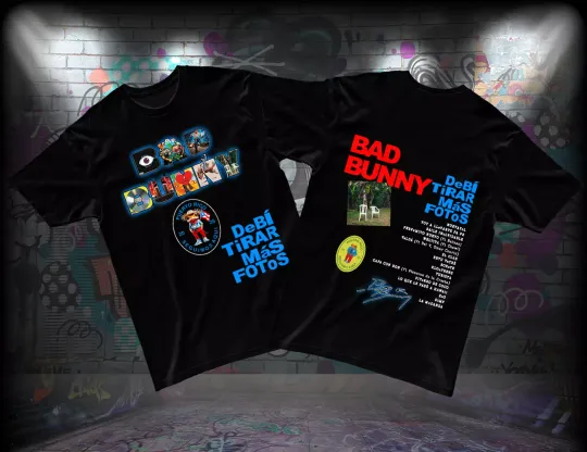 Discover DTMF Bad Bunny New Album Tour Unisex  Shirt, Debi Tirar Mas Fotos, Bad Bunny Shirt