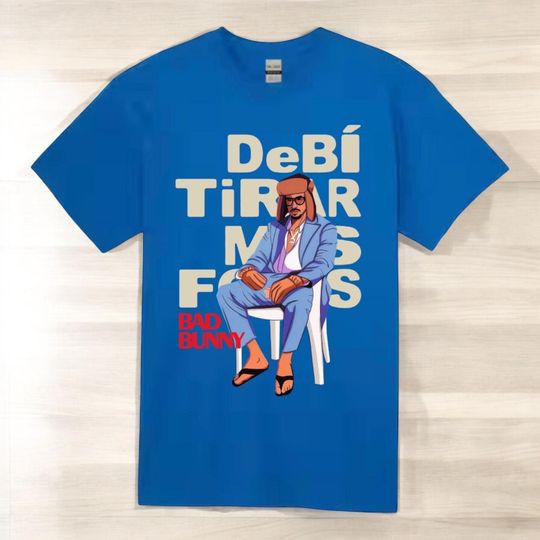 Discover Debi Tirar Mas Fotos Baad Bunny T-shirt, DTMF