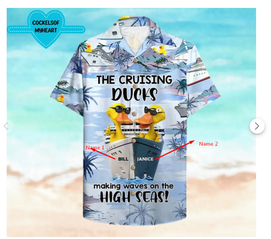 Discover The Cruising Duck Summer Hawaiian Shirt For Men Women Gift For Men