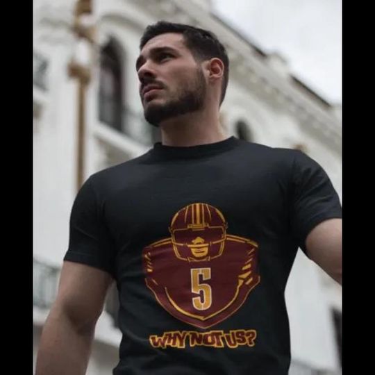Discover Washington Commanders T-Shirt - Jayden Daniels