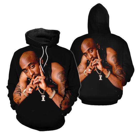 Discover 2Pac Rapper 3D Hoodie