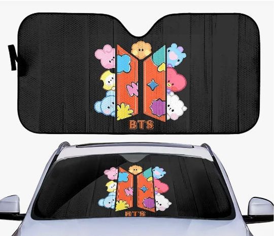 Discover BTS BT21 Car Sun Shade - BT21 Car Sun Shade