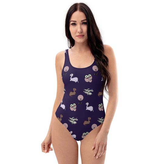 Discover Kawaii Dinosaur One-Piece Swimsuit for Kids