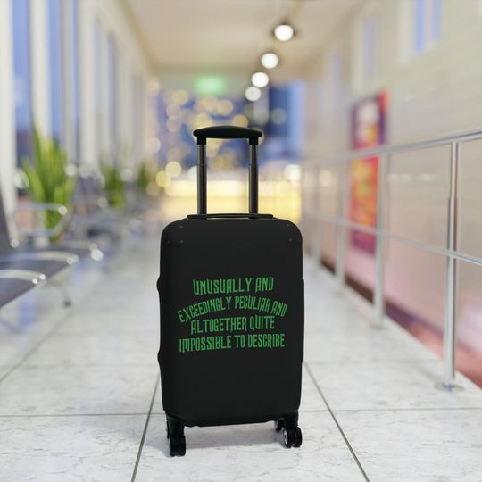 Discover Wicked Luggage Cover, Elphaba, Galinda, Wicked Musical, Defying Gravity, Changed For Good, Travel, Blonde